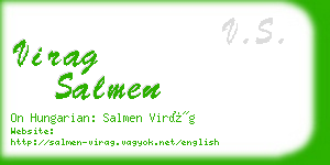 virag salmen business card